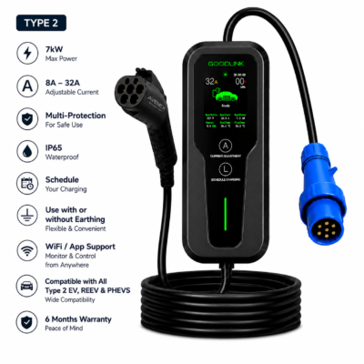 Portable EV Charger 7KW