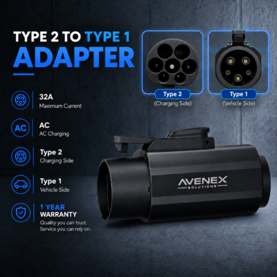 Avenex Type 2 to Type 1 Adapter