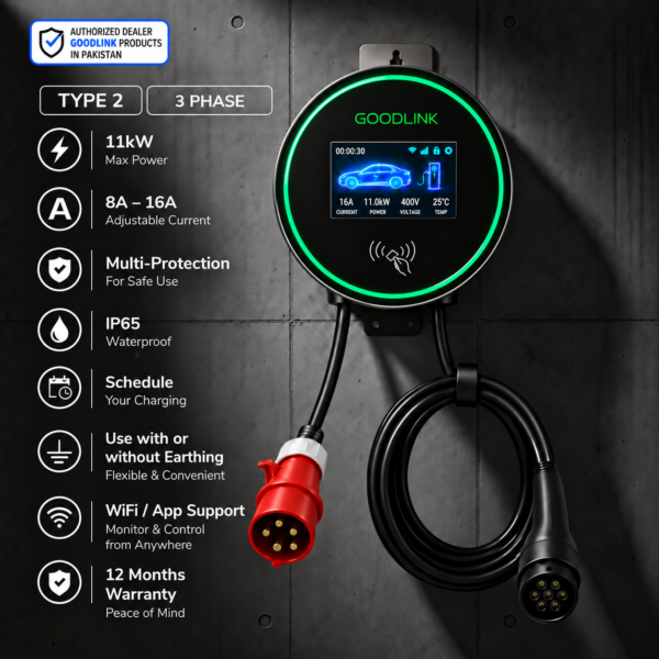 Goodlink Wallbox EV Charger 11KW