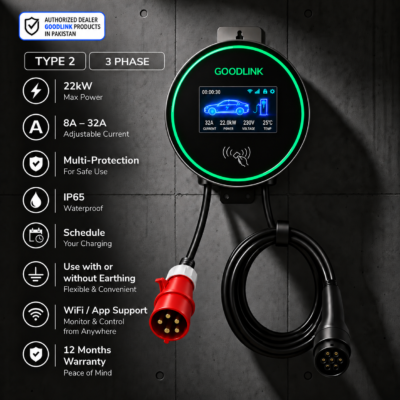Goodlink Wallbox EV Charger 22KW