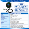 Type 2 EV Charger Specification Poster(1) Goodlink Wallbox EV Charger 22KW