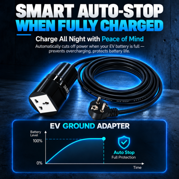 EV Charger Earthing Adapter