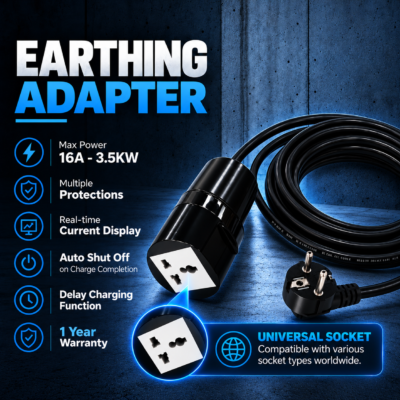 EV Charger Earthing Adapter